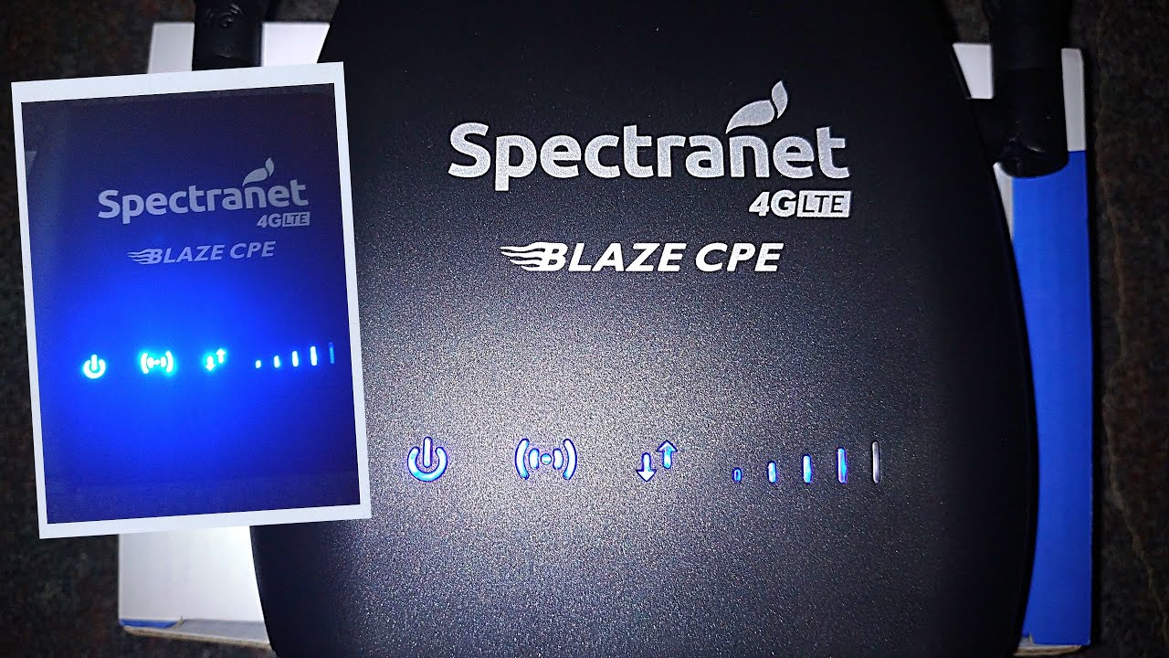 Spectranet Blaze CPE 4G Router: What's in the Box? - YouTube