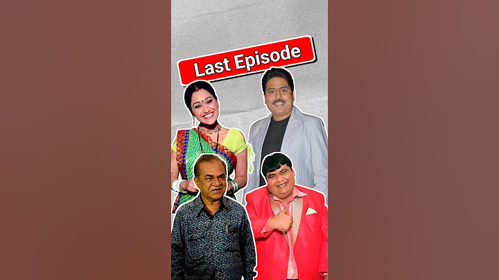 Last Episode of Old Actors Who Left TMKOC