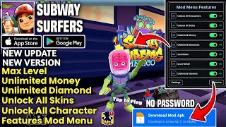 NEW UPDATE‼️ SUBWAY SURFERS MOD APK V3.53.5 | MEGA MOD MENU AND UNLOCK ALL |