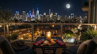 Skyline Jazz Happy Hour Escape |1HR| For Relaxation Happy Hour Romance 