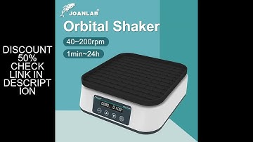 JOANLAB Orbital Shaker Digital Display Shaker Laboratory Multi-purpose Oscillator Adjustable Speed 2
