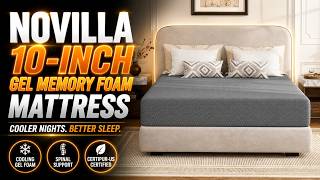 Novilla 10 Inch Gel Memory Foam Mattress Review