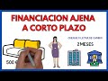 Financiación Ajena a Corto Plazo ✍ | Economía de la Empresa 2 Bachillerato 92#