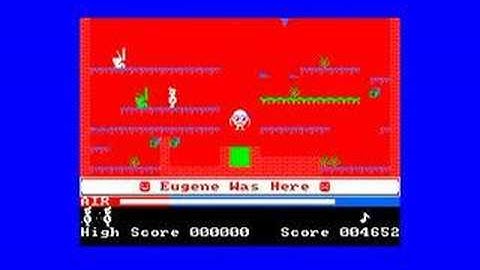 Manic Miner on the Amstrad CPC