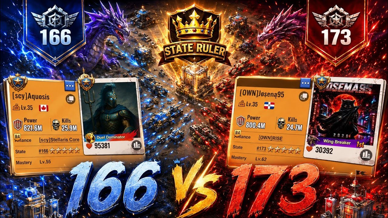 Last Z State Ruler EPIC 166 VS 173 - State Ruler | Last Z : Survival Shooter | Last Z War ...