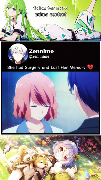 She had surgery and lost her memory 💔 | 3D Kanojo | #anime #animeedit #3dkanojorealgirl