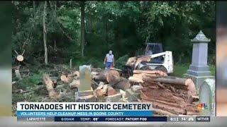 Cemetery cleanup