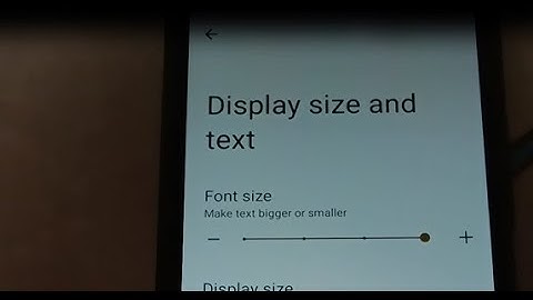 poco c61 me font size kaise bada kare