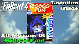 Fallout 4 ★ All 5 RobCo Fun! Holotape Games [Location Guide]