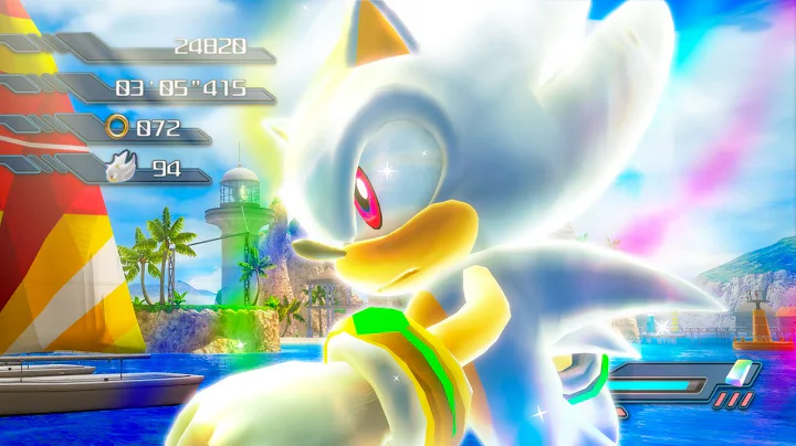 Sonic P-06: Hyper Sonic Transformation Gameplay