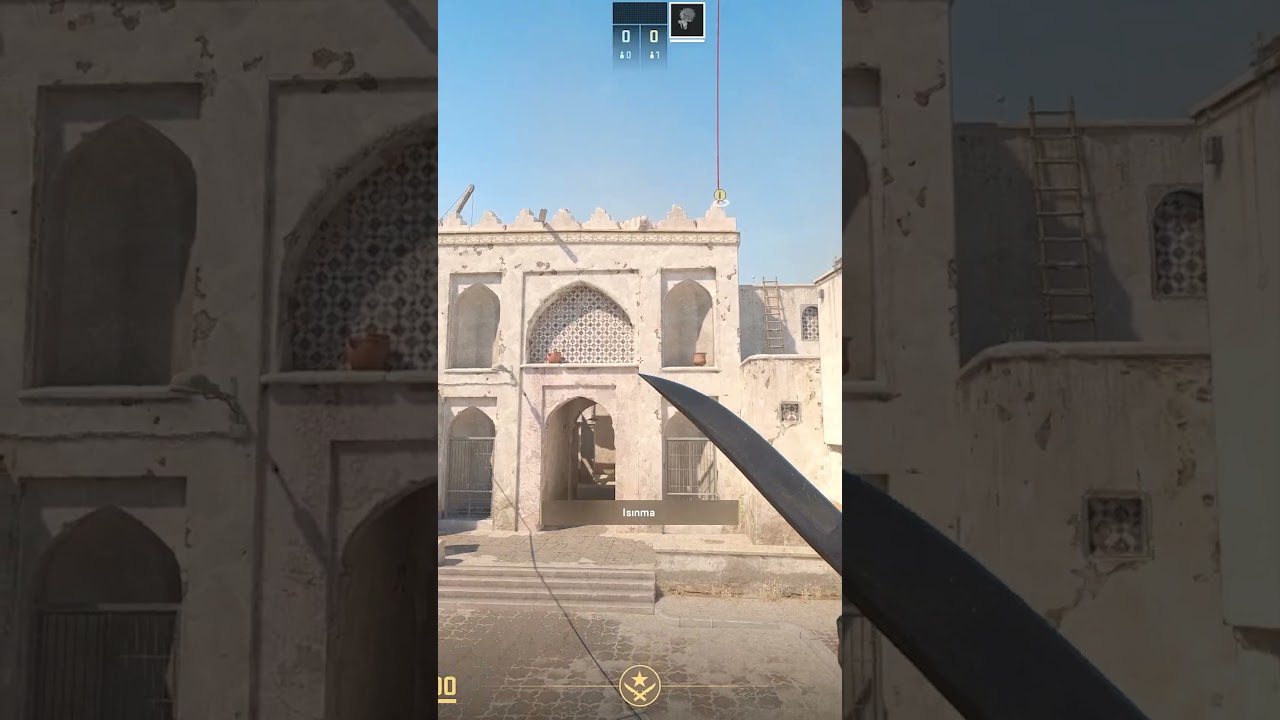 Dust 2 B Double Doors Smoke - Dust 2 B Kapı Sisi | 