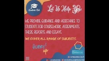 student? Need help with your assessment? #assignment #assessment #assignments #assignmentwriting
