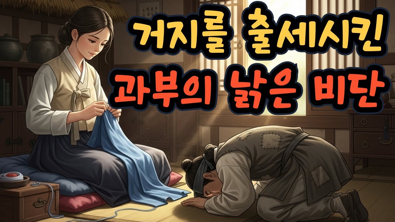 거지를 출세 시킨 주막집 과부의 낡은 비단 | 야담·민담·전설·설화·옛날이야기·오디오북