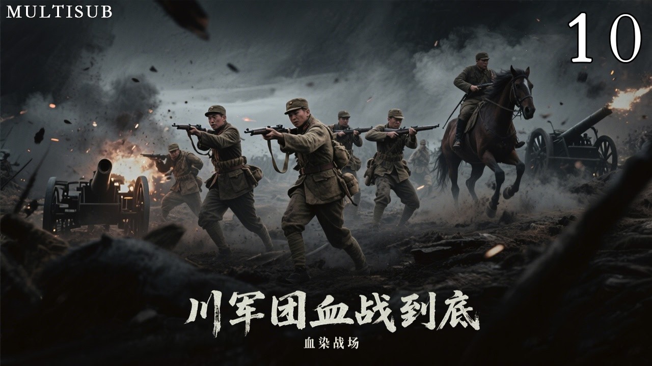 鐵血抗戰《川軍團血戰到底》10丨國難當頭，出生富貴的少爺排長衝破封建家庭的籬藩，毅然投身民族解放的鐵血洪流之中！#抗日戰爭 #戰爭 #賈一平 #陶澤如 #胡可 #崔波 #王迅