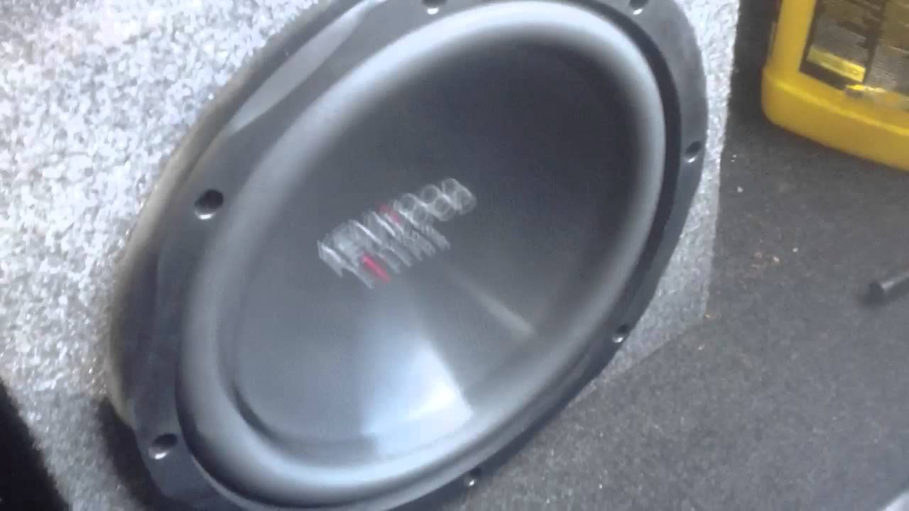 kenwood excelon subwoofer 12