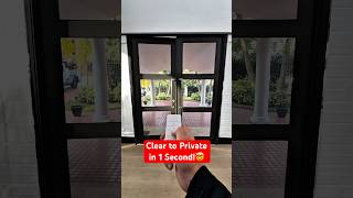How Glass Turns From Clear to Frosted Instantly How Glass Turns From Clear to Frosted Instantly