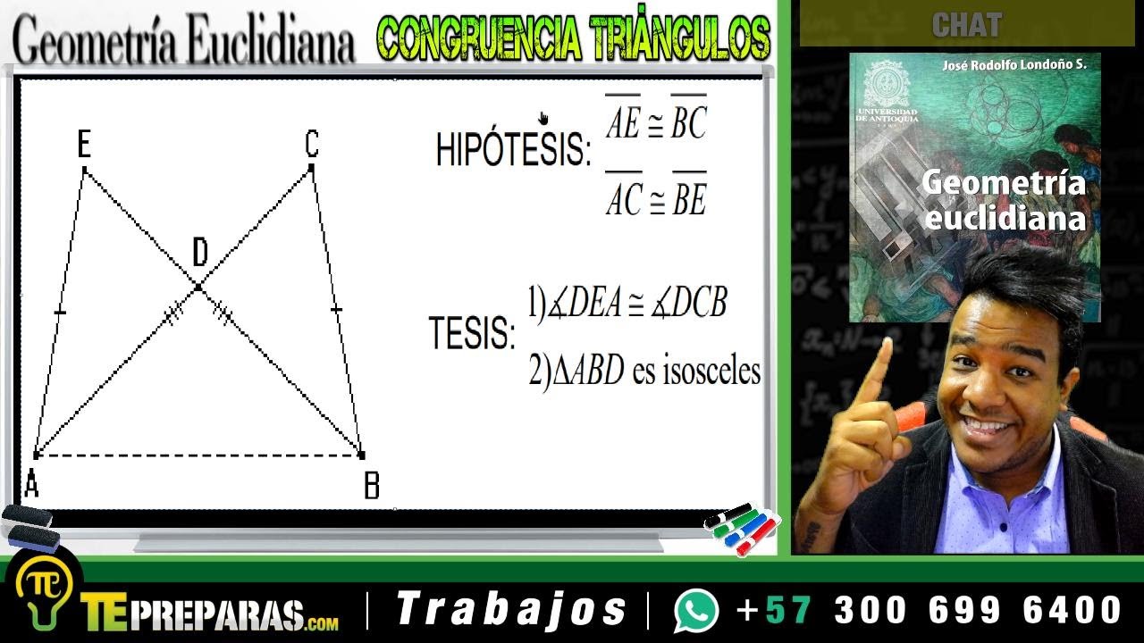 CONGRUENCIA DE TRÁNGULOS // GEOMETRÍA EUCLIDIANA