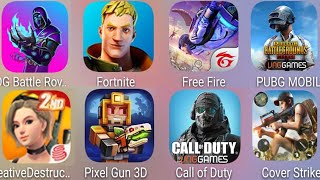 8 Games Battle Royale: PUBG Mobile & Free Fire & Call of Duty & Creative Destruction & Fortnite screenshot 4