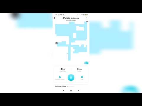 yeedi 2 hybrid robot aspirapolvere e lavapavimenti con mappatura: primo ciclo di pulizia