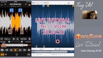 1️⃣ Anytune LIVE-Tutorial Nr. 1 - Tipps & Tricks! (1 von 4)