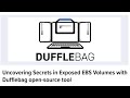 Dufflebag: Uncovering Secrets in Exposed EBS Volumes