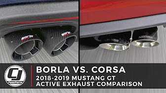 2015-2019 Mustang: GT Exhaust Options - YouTube