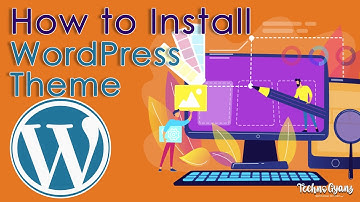 How to Install a WordPress Theme on localhost | Free WordPress Theme Installation #technogyanz