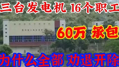 政府的这个水电站 相当牛叉😂 三台发电机 15个职工 干些什么工作【feicailianme】 - 天天要闻