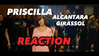 Priscilla Alcantara - Girassol (R&B Version) REACTION