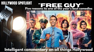 FREE GUY staring Ryan Reynolds: in top five at the box office- one of the best comedies of the year