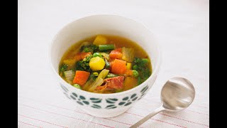 長崎春野菜のサフランスープ　～さっと作れる長崎のきほん～