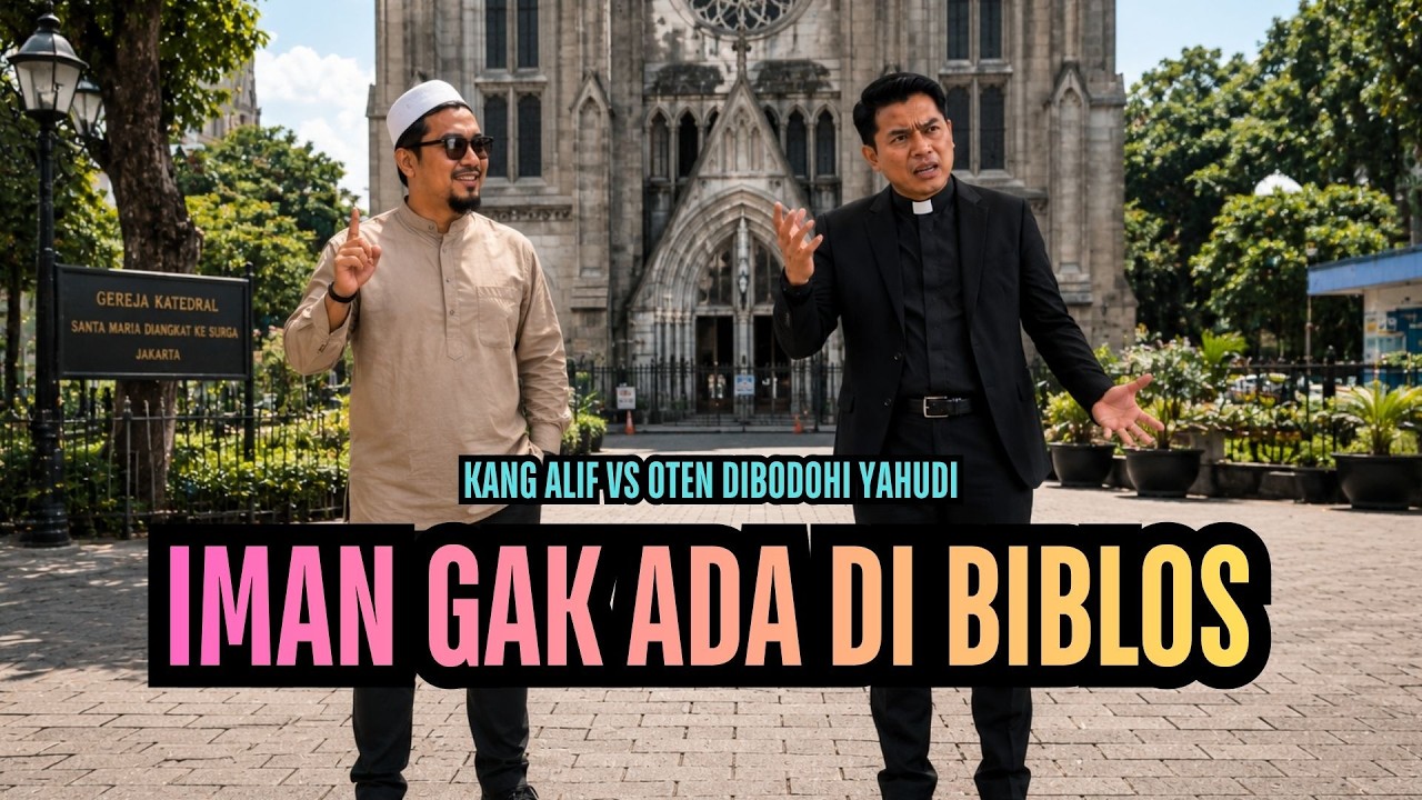 KANG ALIF SOROT PERKATAAN YESUS! KEIMANAN KRISTEN DI LUAR YESUS DAN BIBLOS #debatpanas #bangzuma