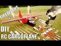 FIREWORKS VS DIY RC CARGOPLANE!!!