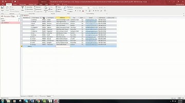 Access 2021 In Practice | Chapter 1 Guided Project 1-2 | Step by Step Full Tutorial SIMnet 2024