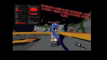 BYPASSING LUNAR CLIENT ANTI CHEAT ( AUTO CLICKER + REACH ) FREE EXTERNAL GHOST CLIENT