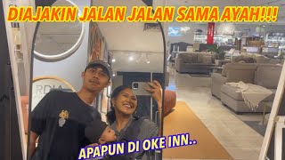 DAD TOLD ME TO GO FOR A WALK!! WHATEVER IT WAS, HE WAS DOING IT