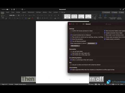 How to Fix Dark Mode in Microsoft Word