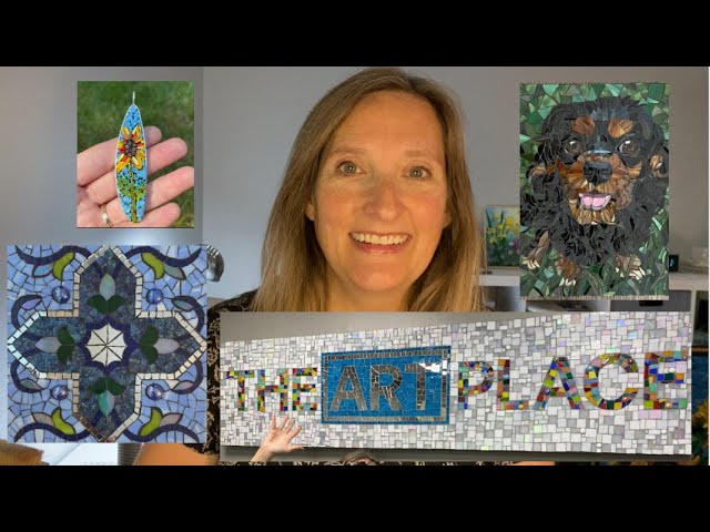 Grouting, Framing and Finishing Your Mosaic Art 