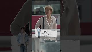 [#공항패션✈️] 인간 디올 그 자체 지민의 공항패션💜 #BTS #Jimin