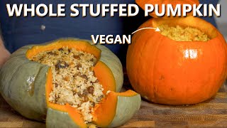 AMAZING Stuffed Pumpkins With 2 Rice Fillings