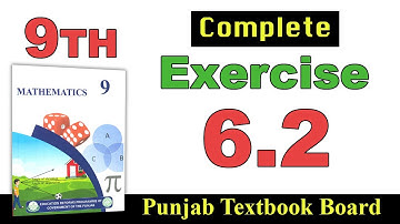 9th Class Math Exercise 6.2, Class 9th Math Chapter 6, 9th Class Math New Book 2025 PTB,9th New Math