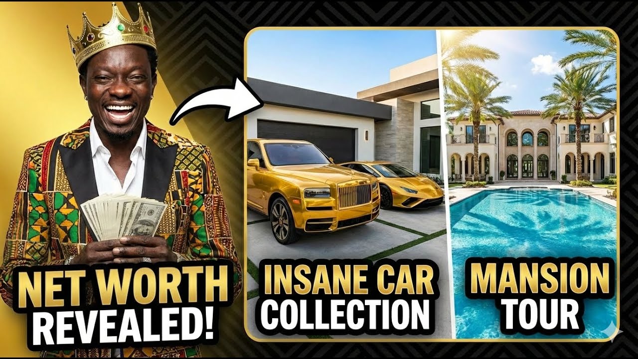 Африканский король комедии: состояние Майкла Блэксона, его невероятная коллекция автомобилей и эк...