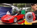 Ferrari hoàn thành phanh brembo | gạt nước | The simple homemade ferrari car with brembo brakes