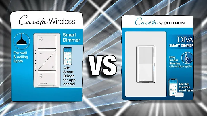 Lutron Caseta Dimmer vs. Lutron Caseta "Diva" Dimmer: Quick Comparison!