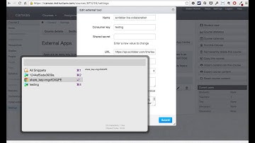Scribblar LTI Integration with Instructure Canvas