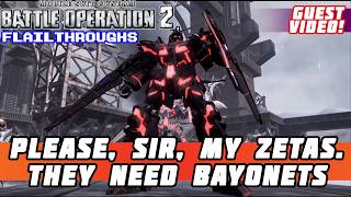 Gundam Battle Operation 2 Guest Video! Unicorn Gundam HML Type Is A SSR RX-0 With A UR Weapon
