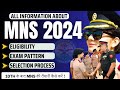 All about mns 2024  eligibility  selection process  preparation  exam pattern  mns cbt exam