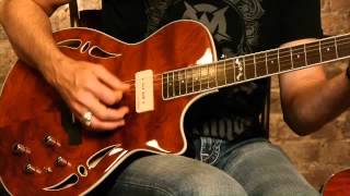 Crafter Slim Arch Top Guitar - SAT model demonstration with Damon Johnson