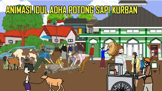 Story Wa Animasi Takbiran 2022 Hari Raya Idul Adha Potong Sapi Kurban Sembelih Hewan Kurban