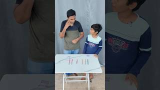 100 ரூபாய் Challenge - Part 3 😱 One pencil moveல 100 வந்துடு 😂 #tamilshorts #braintrick #pranesh